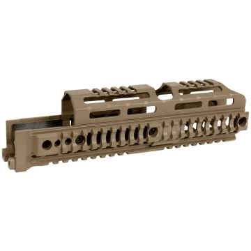 Midwest Industries  Ak Alpha Quad Rail 10" Fde