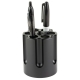 Caliber Gourmet Cbg Rvlvr Cylndr Pen Holder Black