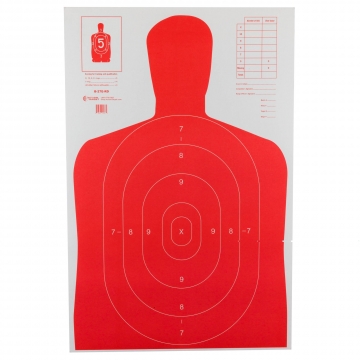 Action Target  Hivis Flor Red B27e 100pk