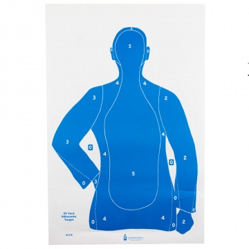 Action Target  B 21e Blue 100pk