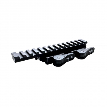 American Defense 1700-xlr Riser-titanium Lvr