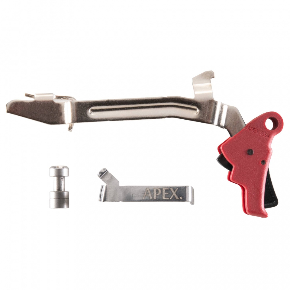 Apex Polymer Action For Glock Gen 3/4 Red