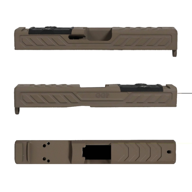 Grey Ghost Precision Slide For Glock 19 Gen 5 RMR V5 Fde
