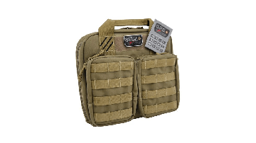 Tactical Double + 2 Pistol Case