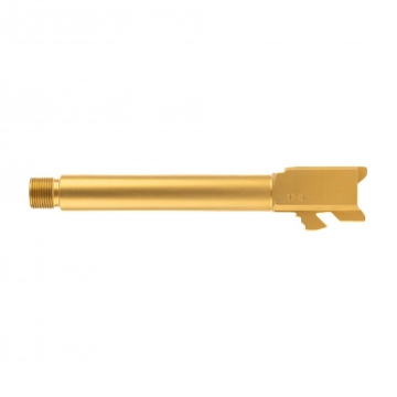 Ballistic Advantage Premium 9MM 5-Inch Threaded Barrel for Glock 17 Gen 5 – Gold PVD