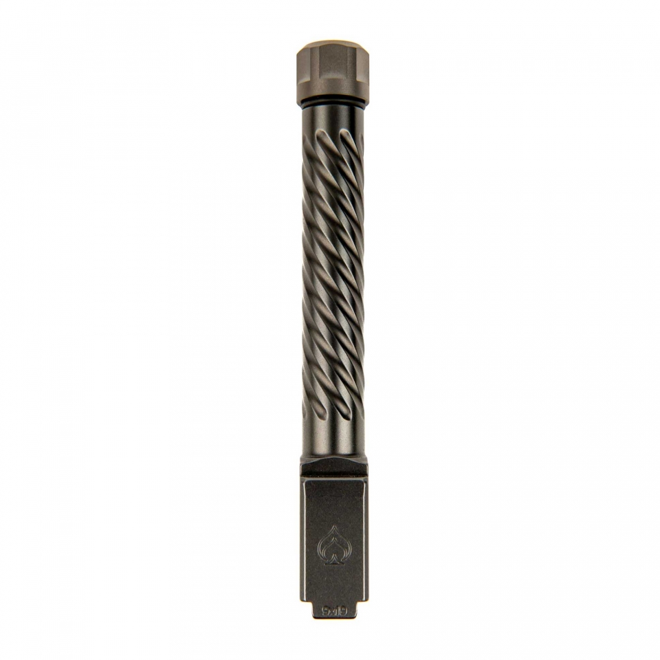 Ballistic Advantage Premium, 9MM, 5 in Threaded Barrel Glock 17 Gen 5, 1/2x28, Spiral Fluting