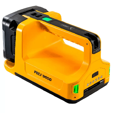 "9050, LI-ION/AA Spot-Flood Lantern, Yellow"