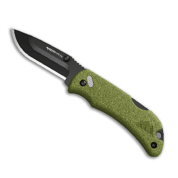 "2.2 RAZOR-MINI (OD Green PMS, Black 2 Drop-Pt Blades)"