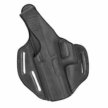 Bianchi Model 77 Piranha Pancake-Style Holster for Glock 19 - Left Hand - Black