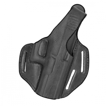Bianchi Model 77 Piranha Pancake-Style Holster for Glock 19 - Right Hand - Black