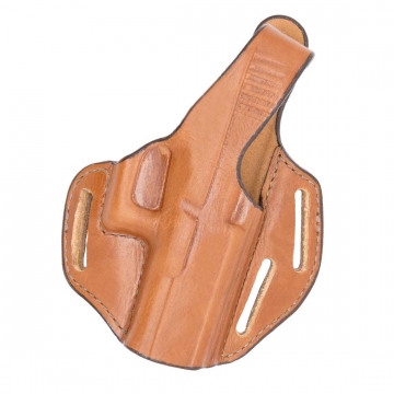 Bianchi Model 77 Piranha Pancake-Style Holster for Glock 19 - Right Hand - Tan