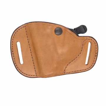 Bianchi Model 82 CarryLok Auto Retention Belt Slide Holster for Glock 19 & more - Right Hand, Tan
