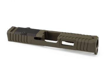 Zaffiri Precision RTS G19 Gen 3 ZPS.1 Slide RMR Cut Olive Drab(OD Green)