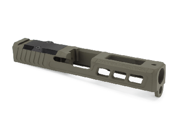 Zaffiri Precision RTS G19 Gen 4 ZPS.3 Slide RMR Cut Olive Drab(OD Green)