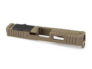 Zaffiri Precision RTS G19 Gen 3 ZPS.1 Slide RMR Cut Flat Dark Earth(FDE)
