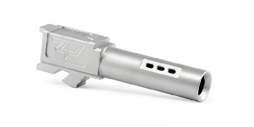 Zaffiri Precision Glock 26  Ported Flush and Crown Stainless
