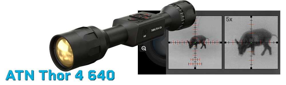 ATN Thor 4 640 Thermal Scope – Smart HD Optic for Long-Range Hunting