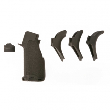 BCM® Grip Mod 2 (Modular) – Black | AR-15 Ergonomic Grip with Custom Fit