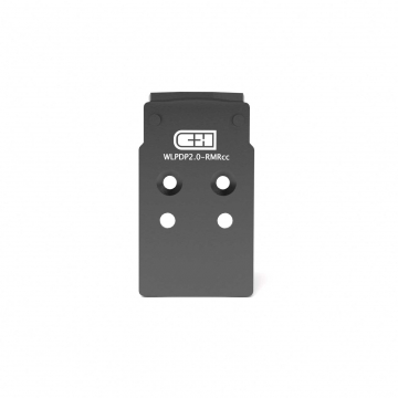 C&H Precision Optic Plate for  Walther Defense PDP 2.0 to Trijicon RMRcc Adapter Plate