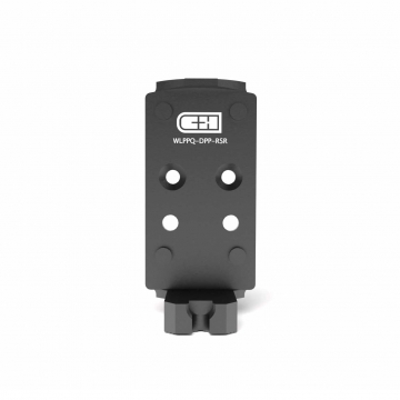 C&H Precision Walther PPQ, Q4, Q5 Leupold DeltaPoint Pro Optic Plate – Integrated Rear Sight