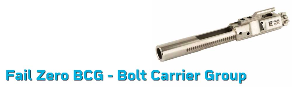 Fail Zero BCG – EXO Nickel Boron Bolt Carrier Groups for AR15, M16, M4 & More