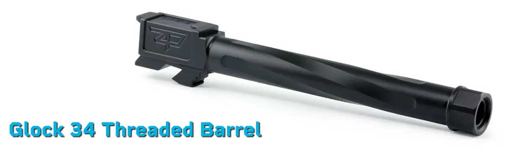 Glock 34 Threaded Barrel – Match Grade 1/2x28 for Gen 3–5