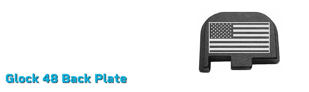 Glock 48 Back Plate – Custom Slide Cover for Glock 43X/48