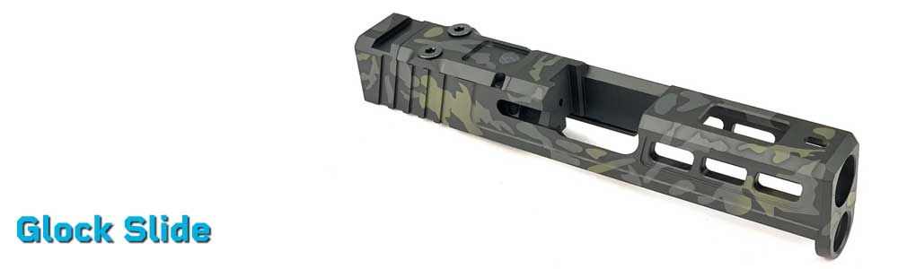 Glock Slides – Optic-Ready & Custom Slides for Glock 19, 17, 43X & More