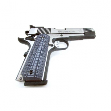 Pachmayr G10 Tactical Grappler Grip Panel for 1911 Pistol – Black/Gray