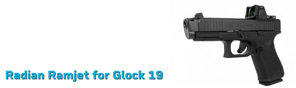 Radian Afterburner + Ramjet for Glock 19 | Non-Threaded Compensator