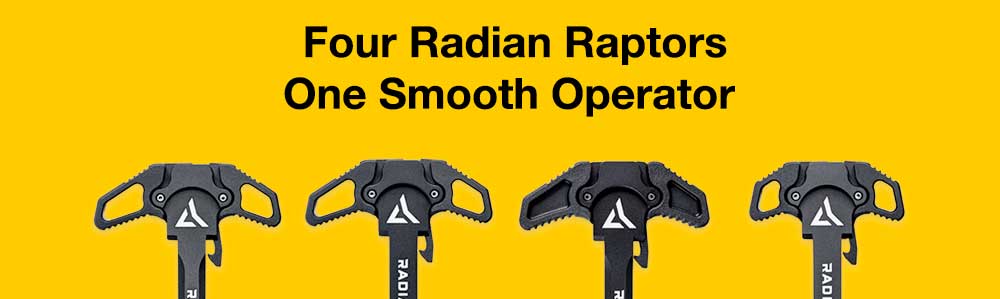 Radian Raptor Charging Handle | AR-15 & AR-10 Ambidextrous
