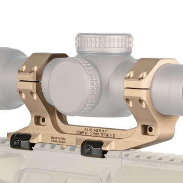 Reptilia AUS Mount – 30MM Diameter – 1.70in. Height – FDE