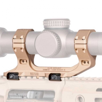 Reptilia AUS Mount – 34MM Diameter – 1.93in. Height – FDE