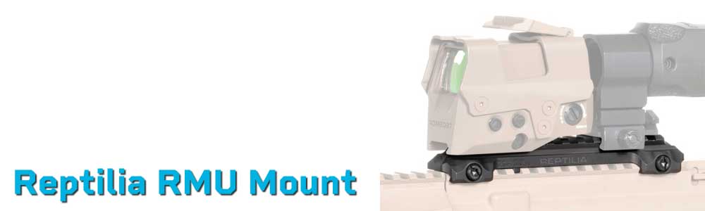 Reptilia RMU Mount – Compact Red Dot Mount for Aimpoint Micro