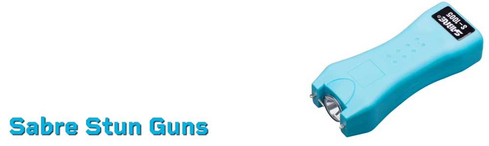 Sabre Stun Guns for Sale | Rechargeable, Compact & Tactical
