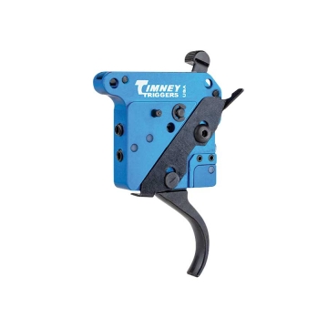 Timney Remington 700 Two-Stage Light Trigger – 8 oz. to 2 lbs, Curved, Right Hand, Black