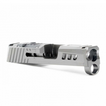 True Precision Sig P365 Slide – Grey, RMS Cut, Optic Ready
