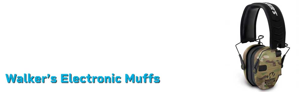 Walker’s Electronic Muffs | Slim, Bluetooth & Rechargeable Ear Pro
