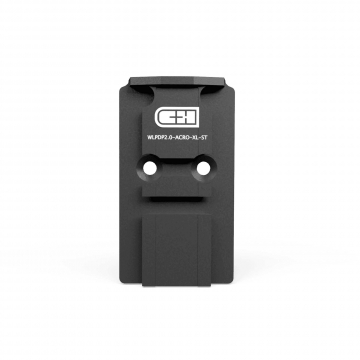 C&H Precision Optic Plate for Walther PDP 2.0 to Aimpoint ACRO / C&H Duty XL Steel Adapter Plate