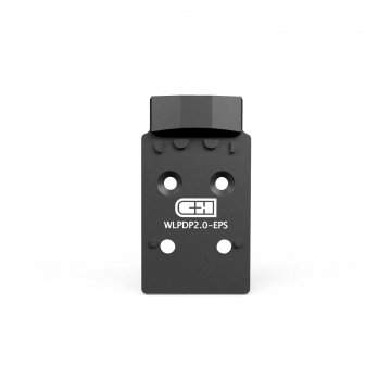 C&H Precision Optic Plate for Walther PDP 2.0 to Holosun EPS, EPS Carry & SCS Carry - Steel Adapter