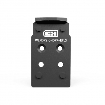 C&H Precision Optic Plate for Walther PDP 2.0 to Leupold DeltaPoint Pro & EOTech EFLX Adapter Plate