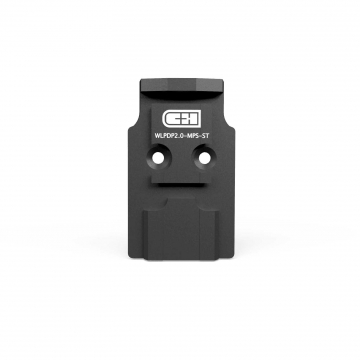 C&H Precision Optic Plate for Walther PDP 2.0 to Steiner MPS Steel Adapter Plate