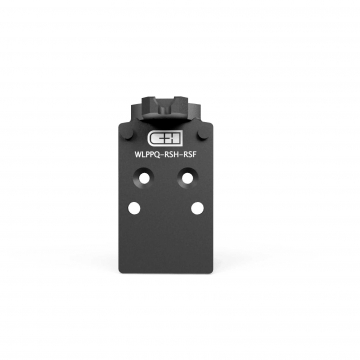 C&H Precision Walther PPQ, Q4, Q5 Rear Sight Forward Optic Mount – Trijicon RMR & Holosun 407C,507