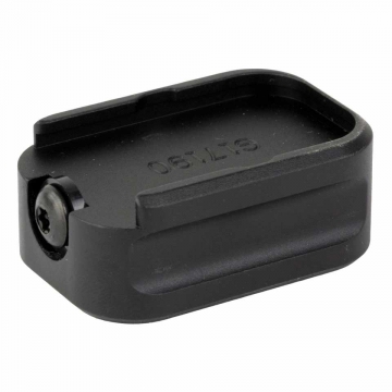 Warne Glock 17/22 Extended Base Pad – Black (0-Round)