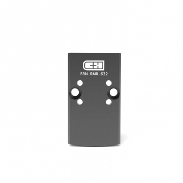 Brownells Glock RMR Cut Slide Adapter Plate – 6-32 Mount Compatibility