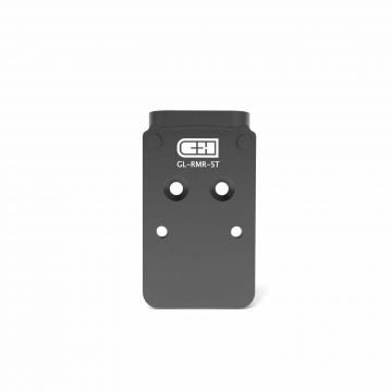 C&H Precision V2 LEO/MIL Glock MOS Optics Plates for Trijicon RMR Only - STEEL