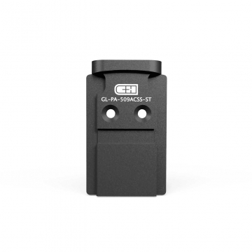 C&H Precision Optics Adapter Plate for CZ P-10 V4 MIL/LEO to Holosun 509 ACSS Adapter Plate