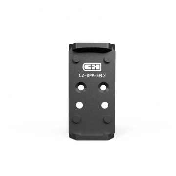 C&H Precision Optics Adapter Plate for CZ P-10 V4 MIL/LEO to Leupold Delta Point Pro & EOTech EFLX