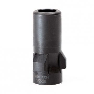 Gemtech 9mm Male 3-Lug Adapter – 1/2x28 Thread