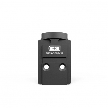 C&H Precision Optic Plate for SIG P226/P229 RX Series Optic Plate to Holosun 509T (Steel)